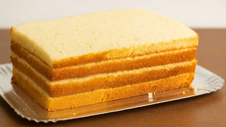 Imagem da Receita de Massa Branca Simples para Bolo de Aniversário.