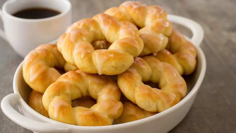 Imagem da Receita de Rosquinha Caseira com Calda de Açúcar.