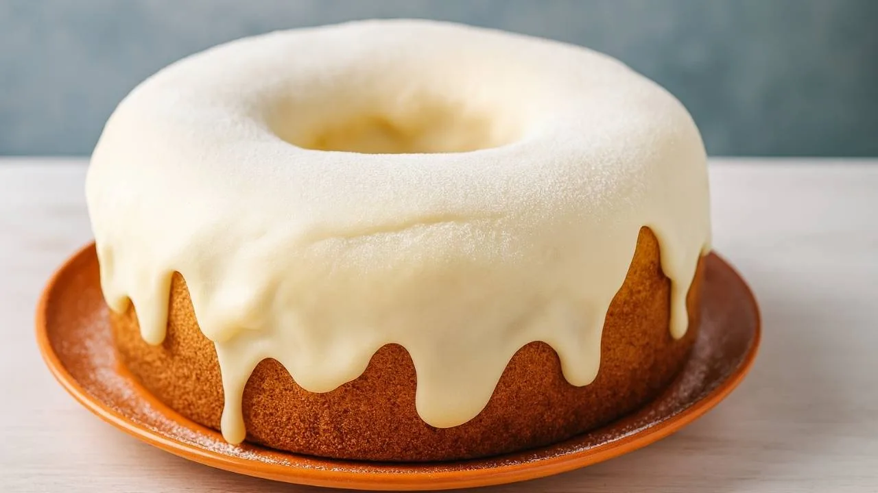 Imagem da Receita de Bolo de Cenoura com Ganache de Leite Ninho.