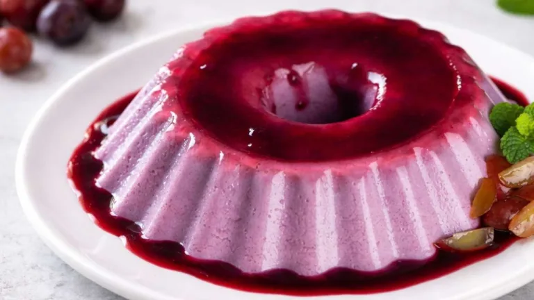 Fácil e Econômica: Imagem da Receita de Sobremesa Gelada de Uva para o Natal