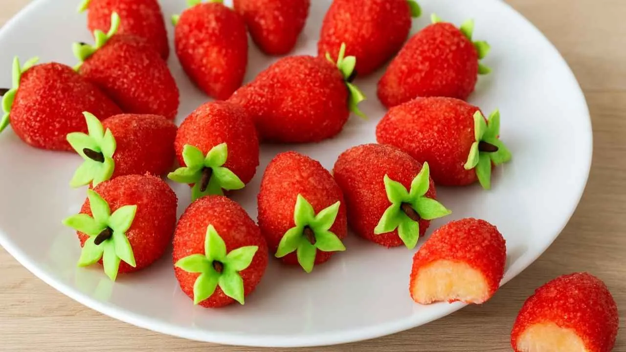 Imagem da Receita de Moranguinho - Docinho para Festa Infantil.