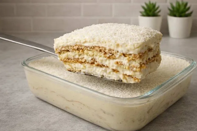 Imagem da Receita de Pavê Amansa Sogra.