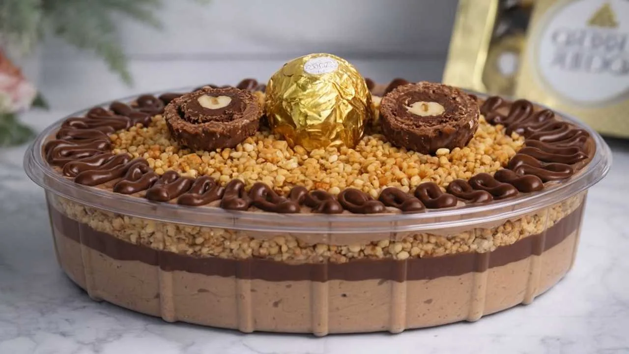 Imagem da Receita de Pavê Ferrero Rocher.