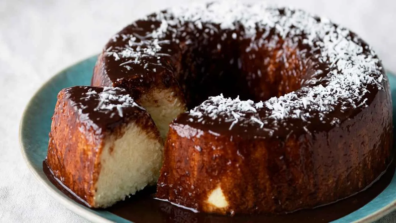 Imagem da Receita de Pudim Prestígio.