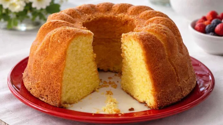 Imagem da Receita de Bolo Simples de Farinha Trigo de Liquidificador.