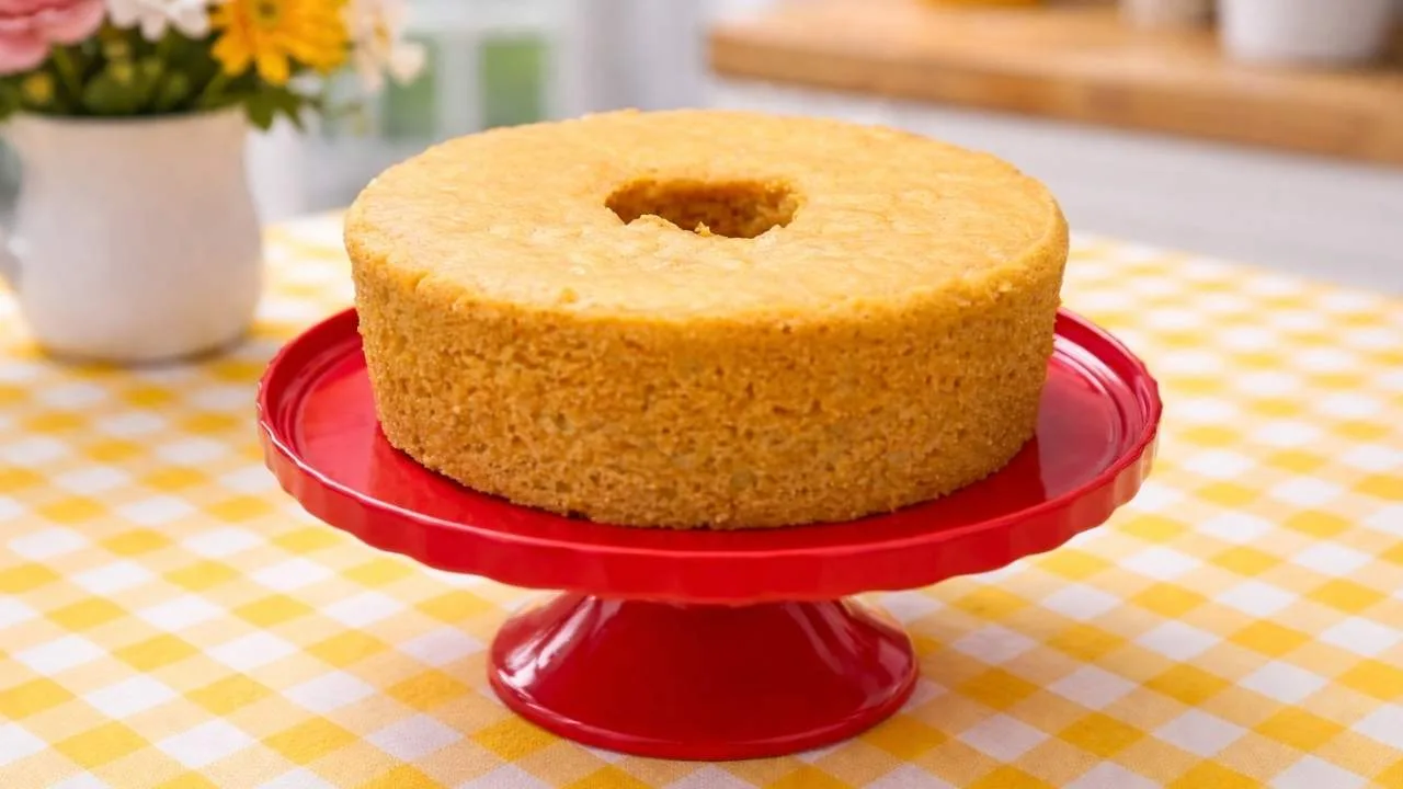 Imagem da Receita de Bolo de Liquidificador Sem Ovo e Sem Leite.