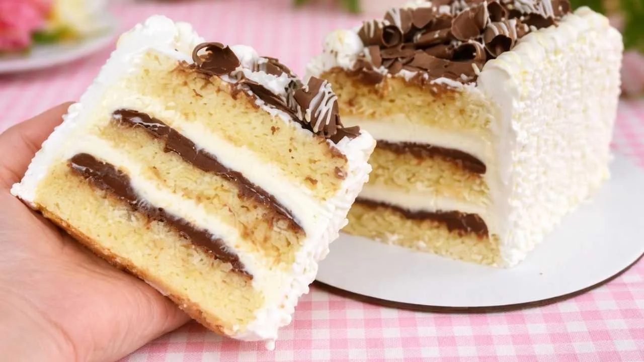 Imagem da receita de Bolo de Ninho Trufado com Chocolate.