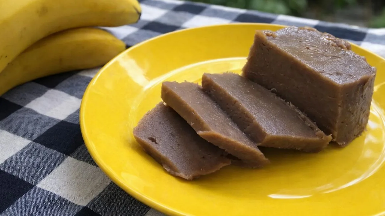 Imagem da Receita de Doce de Banana de Corte Sem Açúcar.