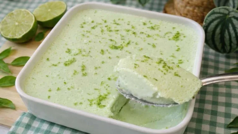 Imagem da Receita de Mousse de Limão Simples com Gelatina.