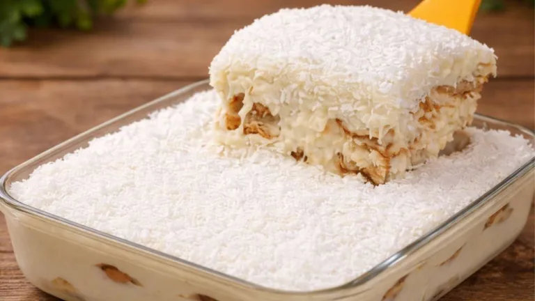 Imagem da Receita de Pavê Simples de Coco.