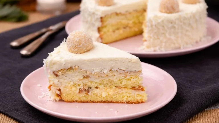 Imagem da Receita de Recheio Raffaello para Bolo.