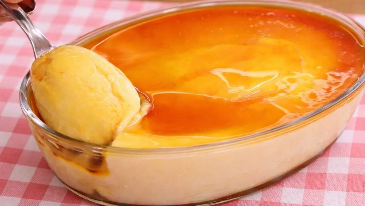 Imagem da Receita de Sobremesa Rápida com Leite Condensado.