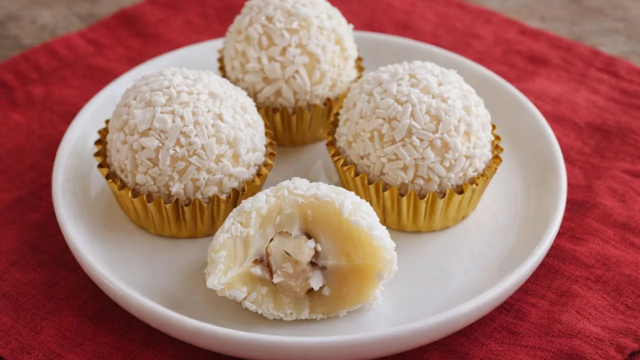 Imagem da Receita de Brigadeiro Raffaello.