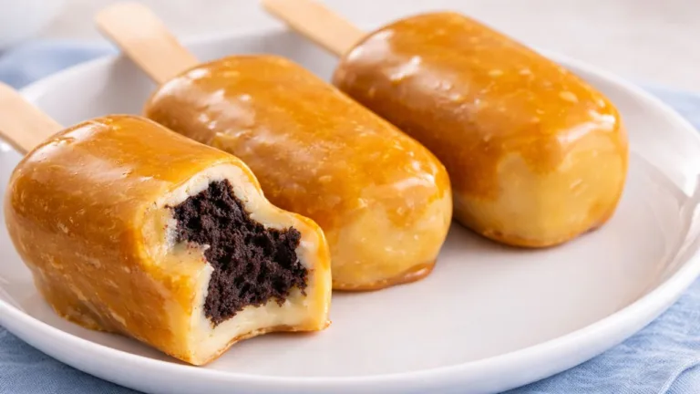 Imagem da Receita de Brownie Caramelizado com Brigadeiro de Leite Ninho.