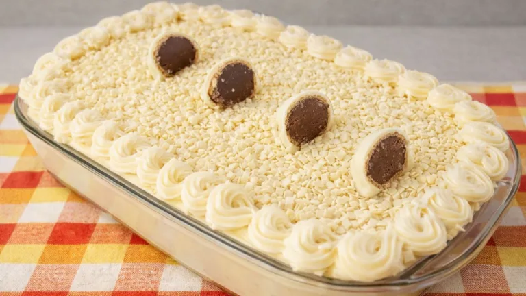 Imagem da Receita de Delícia de Ouro Branco para Páscoa.