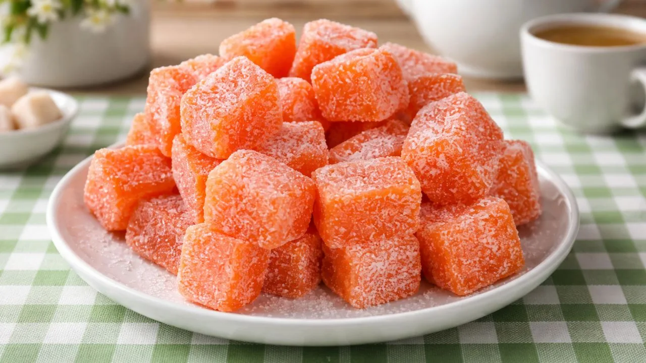 Imagem da Receita de Doce de Abóbora Cristalizado da Vovó.