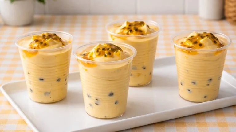 Imagem da Receita de Gelado de Maracujá no Copinho.