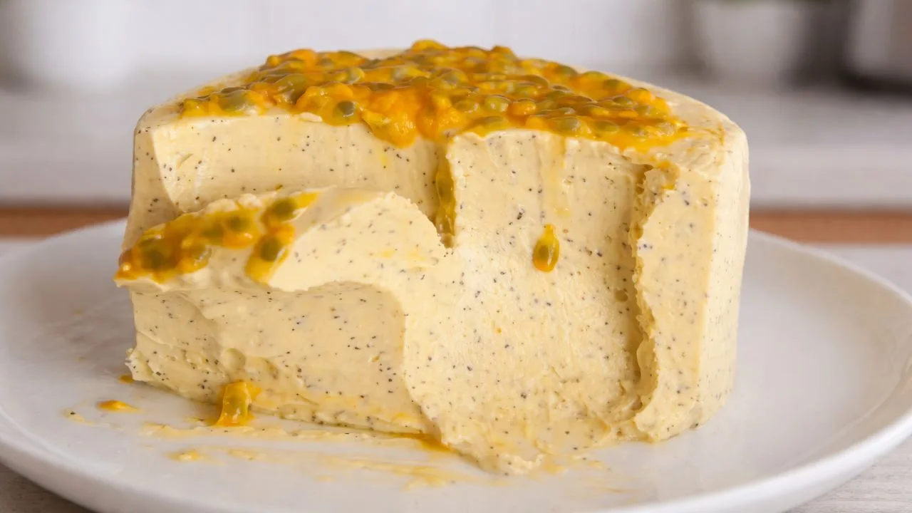 Imagem da Receita de Mousse de Maracujá de Corte.