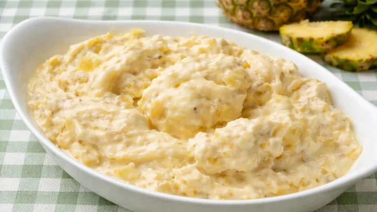 Imagem da Receita de Recheio de Abacaxi Simples Sem Leite Condensado.