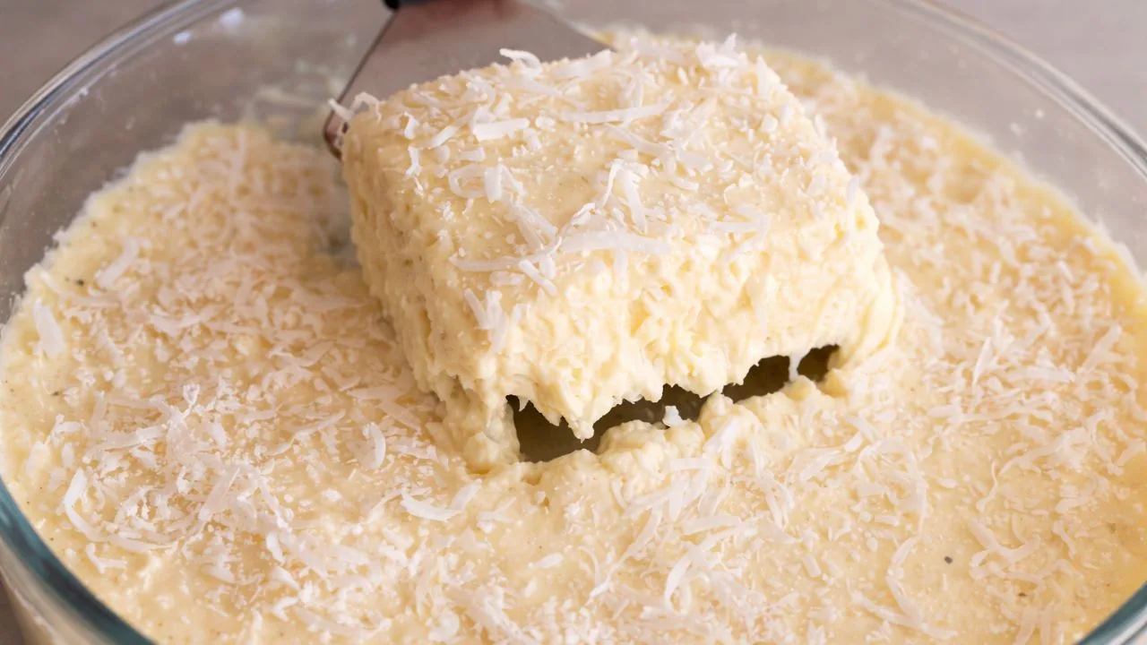 Imagem da Receita de Sobremesa Amansa Sogra com Leite de Coco.