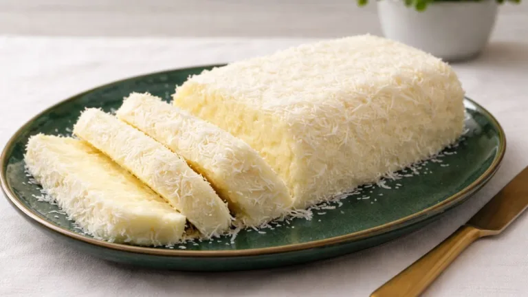 Imagem da Receita de Sobremesa Gelada de Coco com Leite Condensado.