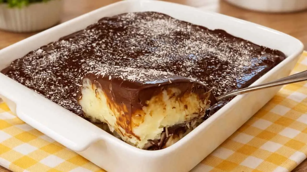 Imagem da Receita de Torta Prestígio Fácil na Travessa.