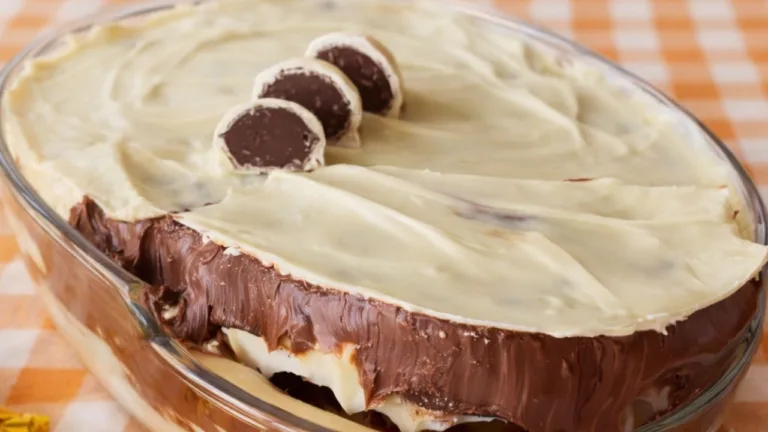 Imagem da Receita de Travessa de Ouro Branco - Sobremesa Deliciosa para a Páscoa.