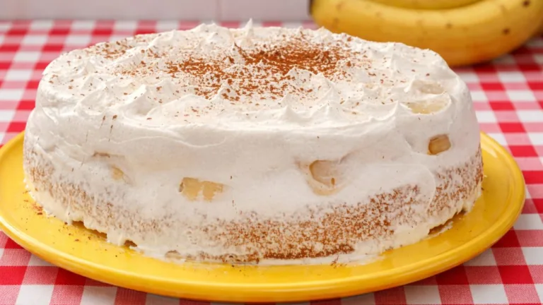 Imagem da Receita de Banoffe com Massa Pão de Ló.