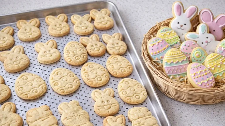 Imagem da Receita de Biscoitinhos de Páscoa para Decorar.