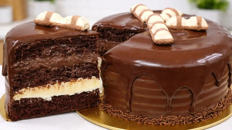 Imagem da Receita de Bolo Kinder Bueno.