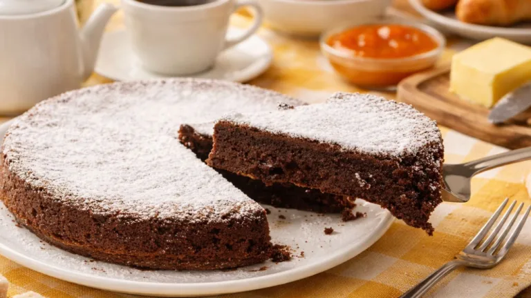 Imagem da Receita de Bolo Preguiçoso de Chocolate com Apenas 2 Ingredientes.