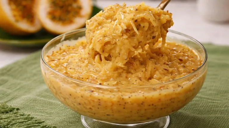 Imagem da Receita de Cocada Cremosa de Maracujá.