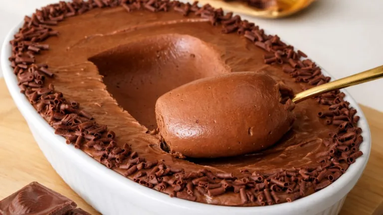 Imagem da Receita de Mousse Alpino: Sobremesa Simples e Gostosa para a Páscoa.