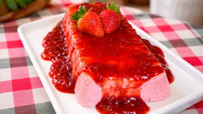 Imagem da Receita de Mousse de Morango com Geleia: Sobremesa Fácil Sem Gelatina.