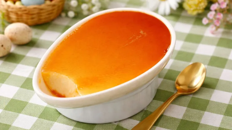 Imagem da Receita de Ovo Pudim: Ovo de Páscoa com Pudim de Leite Condensado.