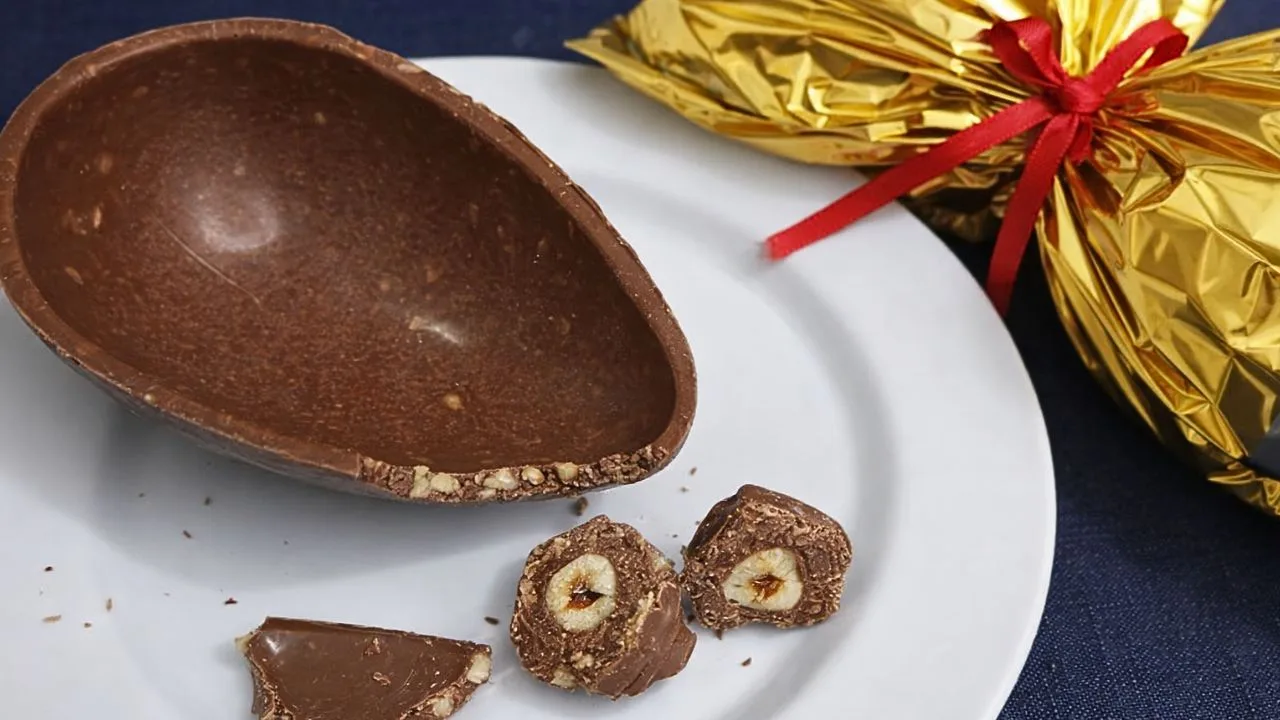 Imagem da Receita de Ovo de Páscoa Ferrero Rocher Econômico.