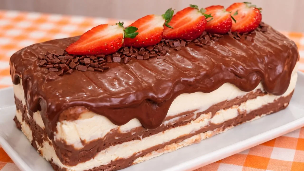 Imagem da Receita de Pavê Trufado de Corte.