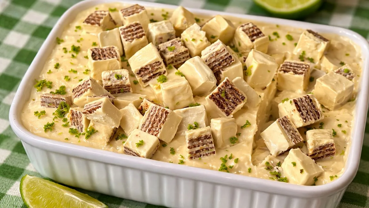 Imagem da Receita de Pavê de Limão com Bis.