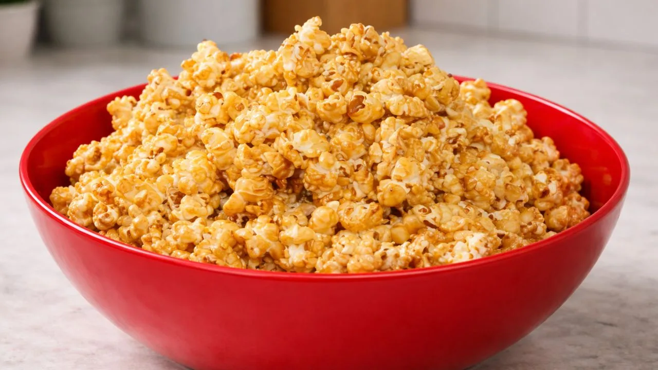 Imagem da Receita de Pipoca Doce de Açúcar com Nata.