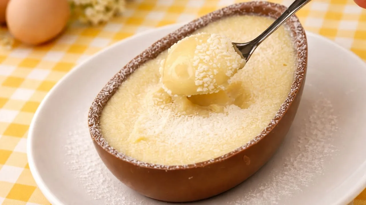 Imagem da Receita de Recheio de Ninho para Ovo de Páscoa.