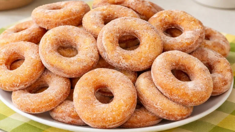 Imagem da Receita de Rosquinha Frita Fofinha de Padaria.