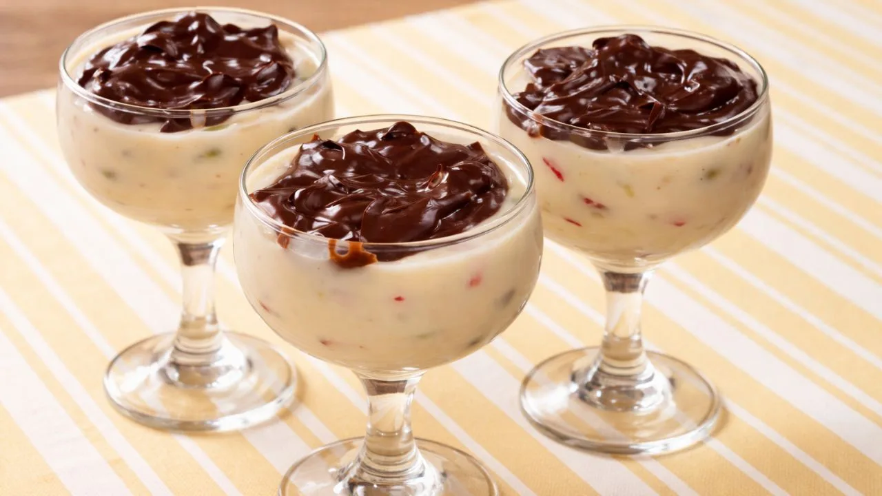 Imagem da Receita de Salada de Frutas com Chocolate.