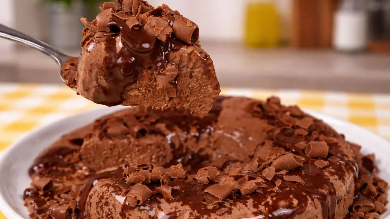 Imagem da Receita de Sorvetão de Chocolate com Calda.