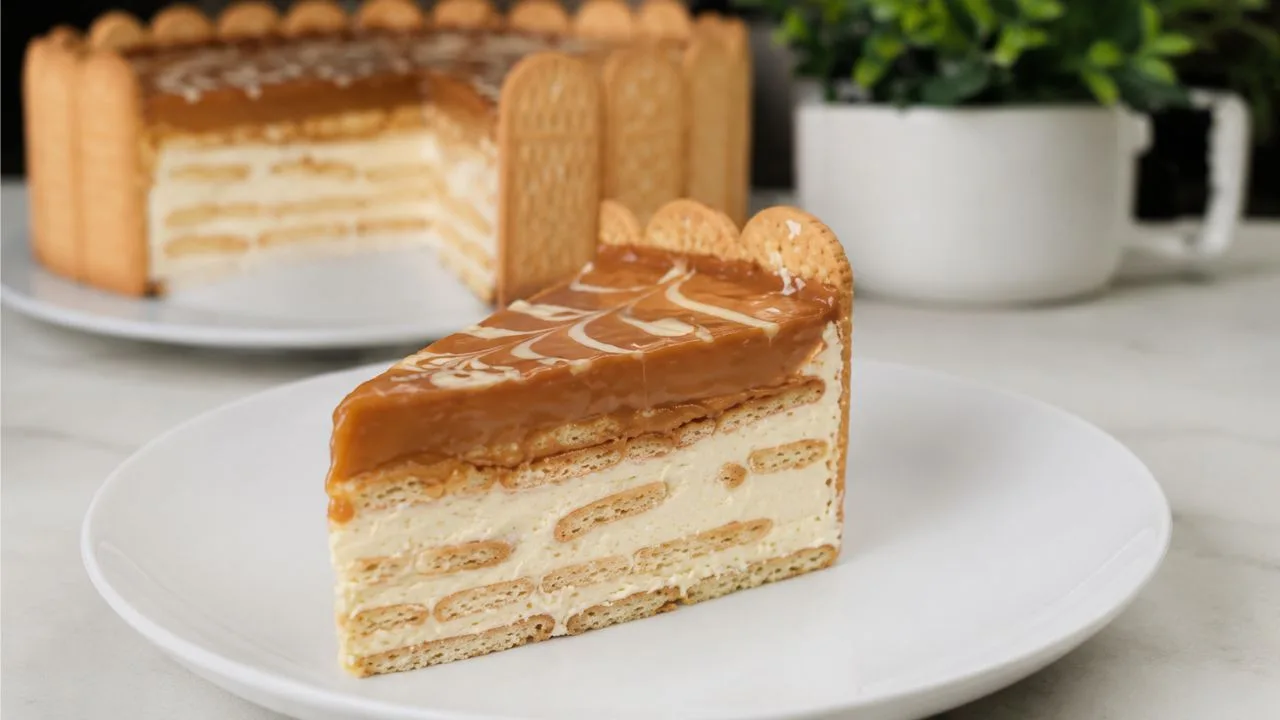 Imagem da Receita de Torta Alemã com Nata e Doce de Leite.