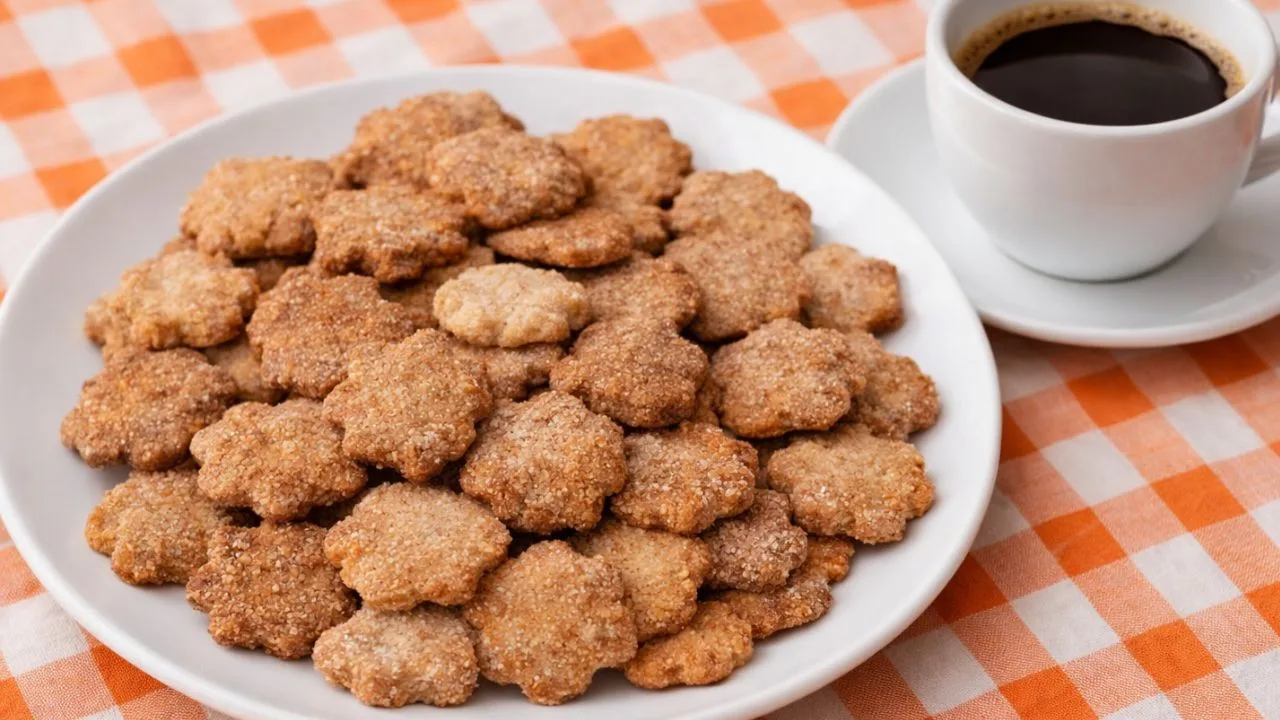 Imagem da Receita de Biscoito Amanteigado de Canela em Pó.