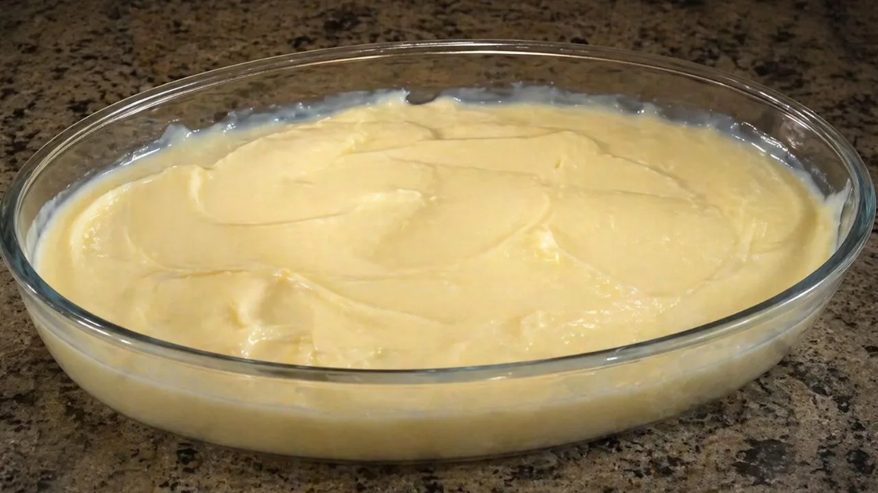 Imagem da Receita de Creme Belga com Leite de Coco.