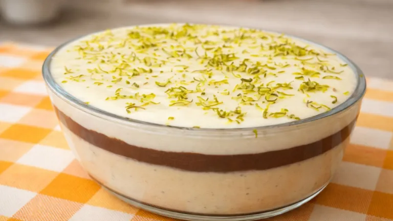 Imagem da Receita de Marido Gelado: Sobremesa Cremosa com Maracujá, Chocolate e Limão.