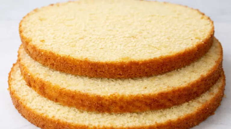 Imagem da Receita de Massa de Baunilha para Rechear.