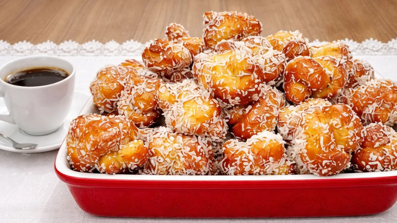 Imagem da Receita de Nó de Sogra - Bolinho Nozinho de Coco.