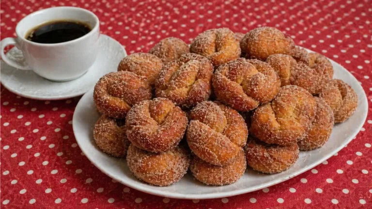 Imagem da Receita de Nozinho Espera Marido Frito com Açúcar e Canela.